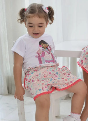 Image de Maïcha Ensemble Anju T-shirt et Short - 2 pièces