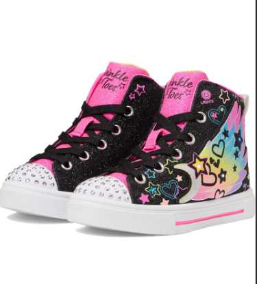 Image de Basket Astro Girl For Monsters – Glitter Noir