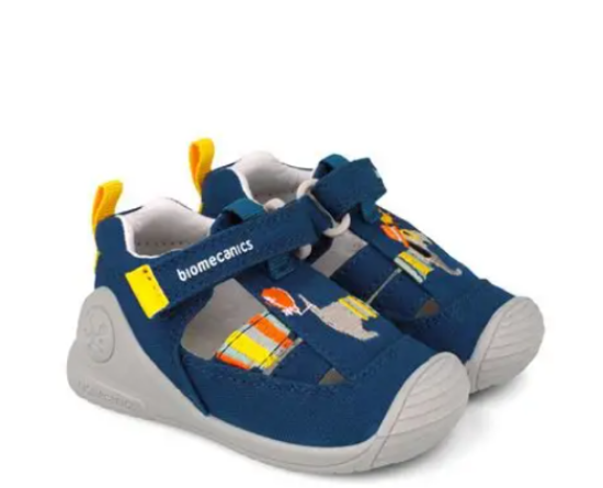 Image de Biomecanics Sandales en Toile Ergonomiques – Twin Dinasour