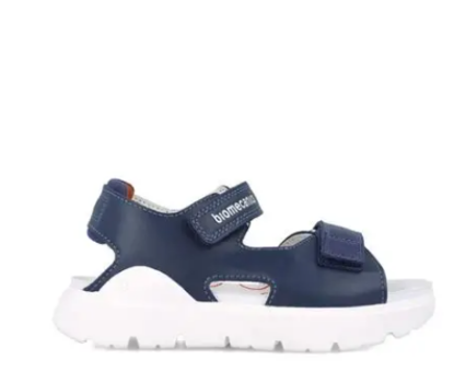 Image de Biomecanics Sandales en Cuir Ergonomiques – Lightening Navy